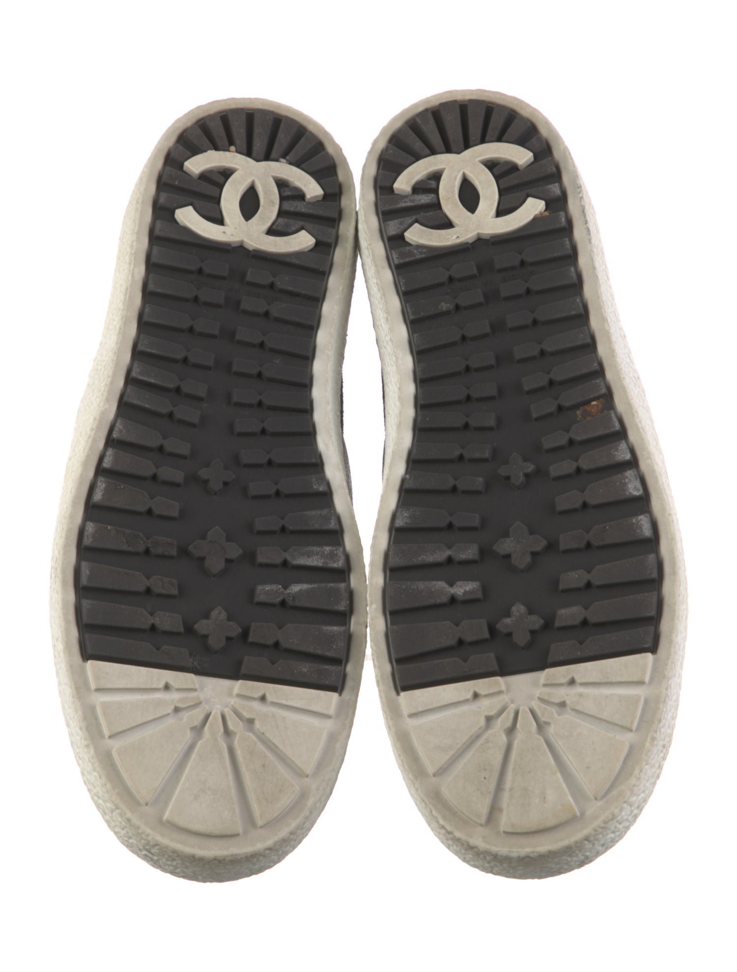 Chanel 2016 Interlocking CC Logo Sneakers